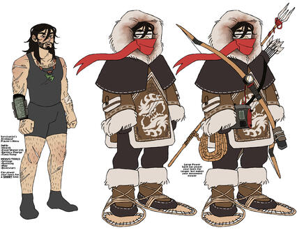 Protagonist Character Design, 2025