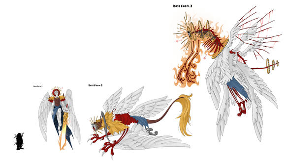 3-Stage Final Boss Character Designs, 2025