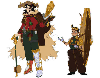 Hero &amp; Sidekick Character Designs, 2025