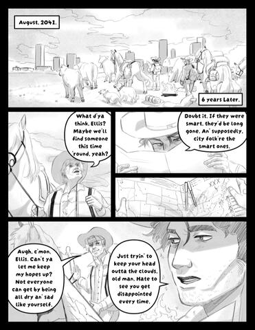 Beyond Humanity's Horizon, Page 1/6, 2025